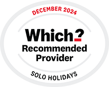 Which? Recommended Provider - Solo Holidays - December 2024