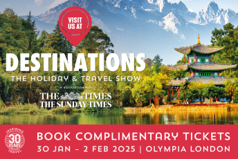 Come and see us at Destinations: The Holiday & Travel Show 2025