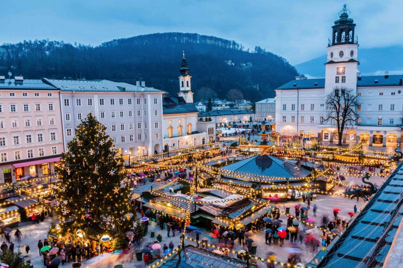 Austrian Lakes Christmas Markets. Breaks For Singles Over 50