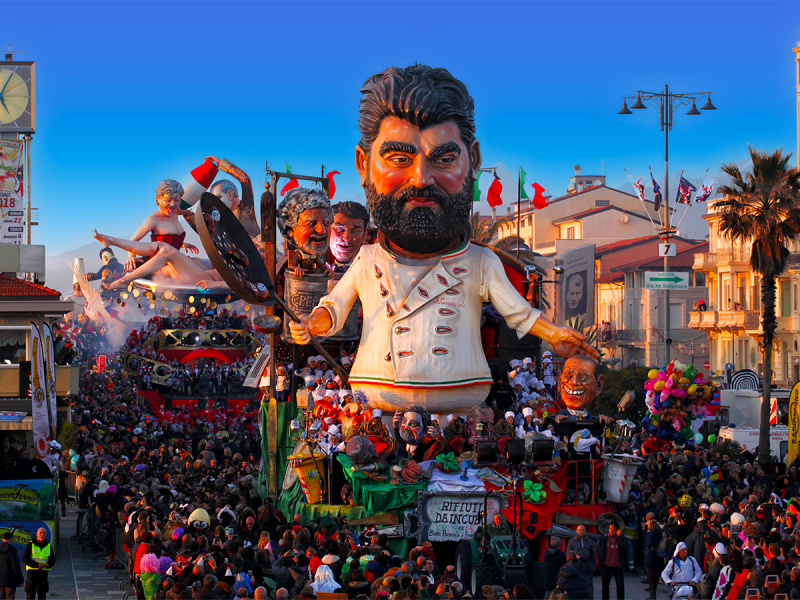 Viareggio Carnival Holidays for the Mature Solo Traveller